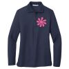 Ladies Long Sleeve Silk Touch™ Polo Thumbnail