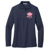 Ladies Long Sleeve Silk Touch™ Polo Thumbnail
