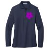 Ladies Long Sleeve Silk Touch™ Polo Thumbnail