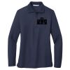 Ladies Long Sleeve Silk Touch™ Polo Thumbnail