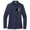 Ladies Long Sleeve Silk Touch™ Polo Thumbnail