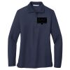 Ladies Long Sleeve Silk Touch™ Polo Thumbnail