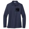 Ladies Long Sleeve Silk Touch™ Polo Thumbnail