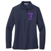 Ladies Long Sleeve Silk Touch™ Polo Thumbnail