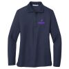 Ladies Long Sleeve Silk Touch™ Polo Thumbnail