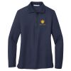 Ladies Long Sleeve Silk Touch™ Polo Thumbnail
