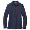 Ladies Long Sleeve Silk Touch™ Polo Thumbnail