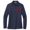 Ladies Long Sleeve Silk Touch™ Polo Thumbnail