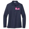 Ladies Long Sleeve Silk Touch™ Polo Thumbnail