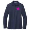 Ladies Long Sleeve Silk Touch™ Polo Thumbnail