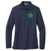 Ladies Long Sleeve Silk Touch™ Polo Thumbnail