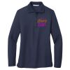 Ladies Long Sleeve Silk Touch™ Polo Thumbnail