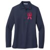 Ladies Long Sleeve Silk Touch™ Polo Thumbnail