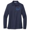 Ladies Long Sleeve Silk Touch™ Polo Thumbnail