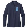 Ladies Long Sleeve Silk Touch™ Polo Thumbnail