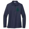 Ladies Long Sleeve Silk Touch™ Polo Thumbnail