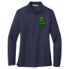 Ladies Long Sleeve Silk Touch™ Polo Thumbnail