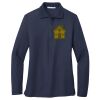 Ladies Long Sleeve Silk Touch™ Polo Thumbnail