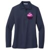 Ladies Long Sleeve Silk Touch™ Polo Thumbnail