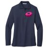 Ladies Long Sleeve Silk Touch™ Polo Thumbnail