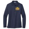 Ladies Long Sleeve Silk Touch™ Polo Thumbnail