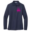 Ladies Long Sleeve Silk Touch™ Polo Thumbnail