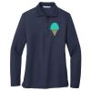 Ladies Long Sleeve Silk Touch™ Polo Thumbnail