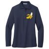 Ladies Long Sleeve Silk Touch™ Polo Thumbnail