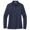 Ladies Long Sleeve Silk Touch™ Polo Thumbnail