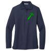 Ladies Long Sleeve Silk Touch™ Polo Thumbnail