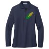 Ladies Long Sleeve Silk Touch™ Polo Thumbnail