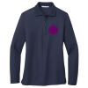 Ladies Long Sleeve Silk Touch™ Polo Thumbnail