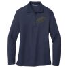 Ladies Long Sleeve Silk Touch™ Polo Thumbnail