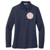 Ladies Long Sleeve Silk Touch™ Polo Thumbnail
