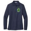 Ladies Long Sleeve Silk Touch™ Polo Thumbnail