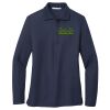 Ladies Long Sleeve Silk Touch™ Polo Thumbnail