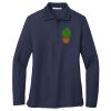Ladies Long Sleeve Silk Touch™ Polo Thumbnail