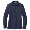 Ladies Long Sleeve Silk Touch™ Polo Thumbnail