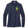 Ladies Long Sleeve Silk Touch™ Polo Thumbnail
