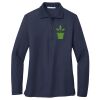 Ladies Long Sleeve Silk Touch™ Polo Thumbnail