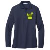 Ladies Long Sleeve Silk Touch™ Polo Thumbnail