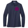 Ladies Long Sleeve Silk Touch™ Polo Thumbnail