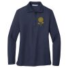 Ladies Long Sleeve Silk Touch™ Polo Thumbnail