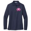 Ladies Long Sleeve Silk Touch™ Polo Thumbnail