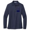 Ladies Long Sleeve Silk Touch™ Polo Thumbnail