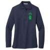 Ladies Long Sleeve Silk Touch™ Polo Thumbnail