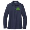 Ladies Long Sleeve Silk Touch™ Polo Thumbnail