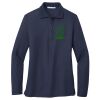 Ladies Long Sleeve Silk Touch™ Polo Thumbnail