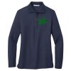 Ladies Long Sleeve Silk Touch™ Polo Thumbnail