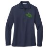 Ladies Long Sleeve Silk Touch™ Polo Thumbnail